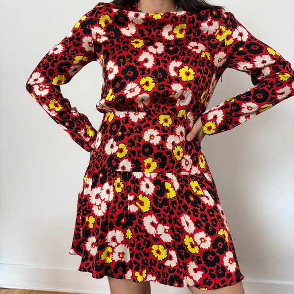 The kooples wild blossom mini dress - Picture 2 of 9